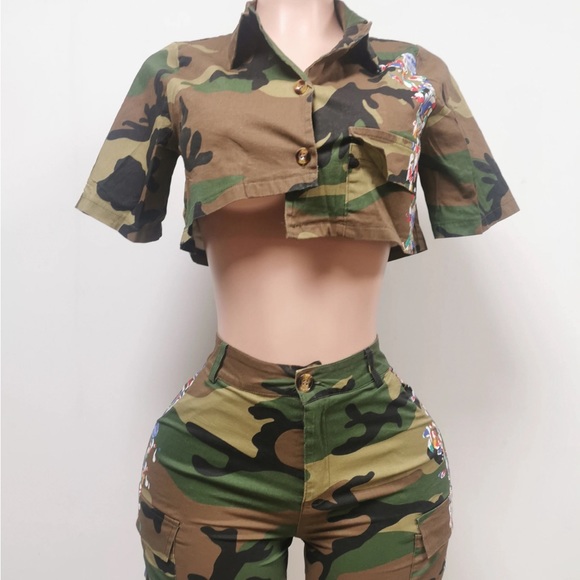 Other - Two-piece Camo Set